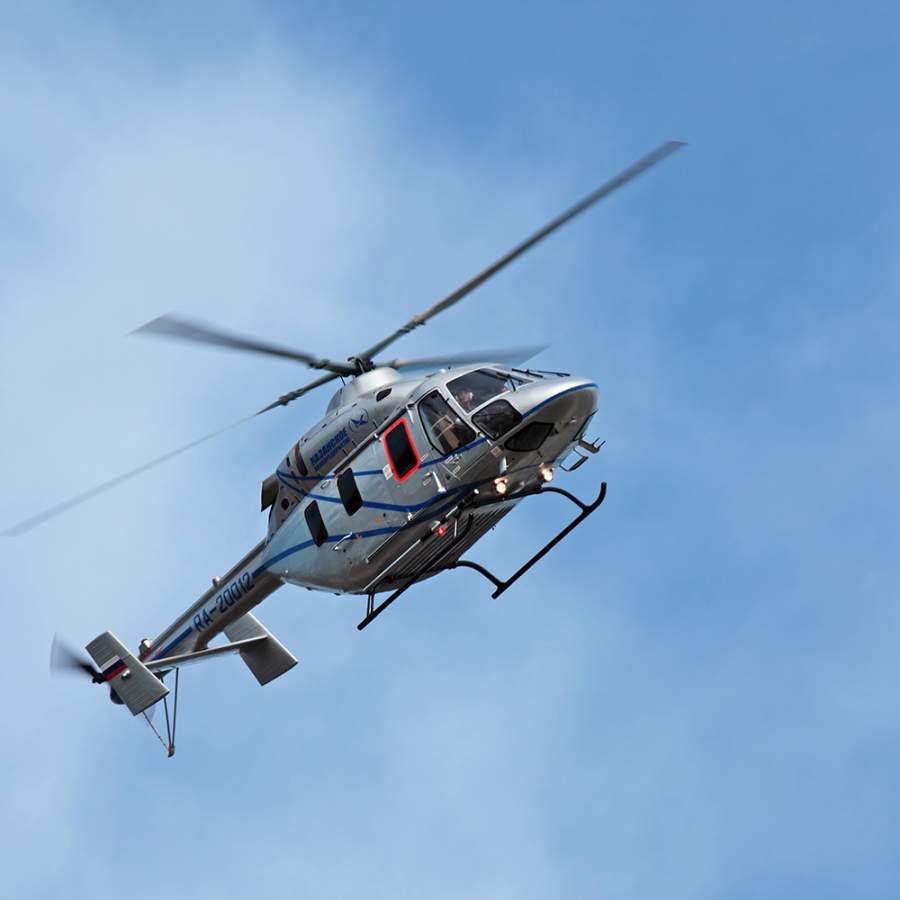 Helicopter - contact Tracing Flight