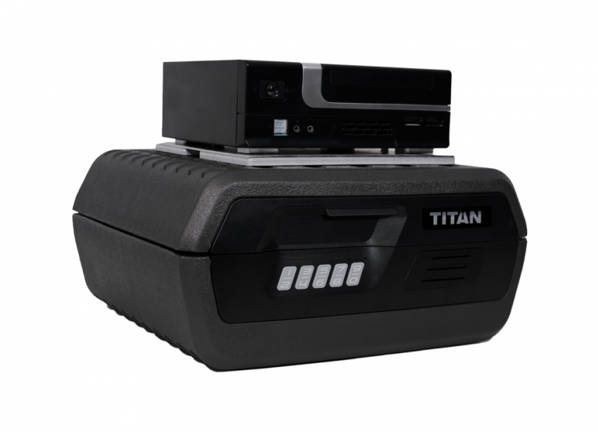TITAN server for secure aviation data storage